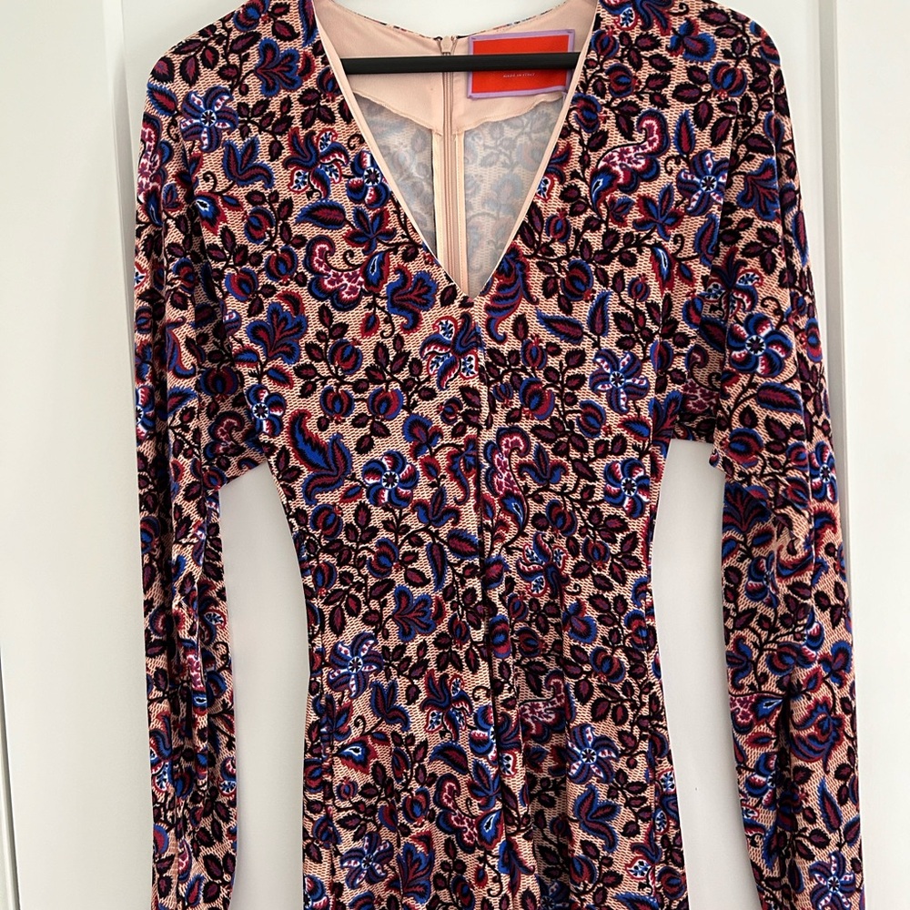 LA DoubleJ Multicolor Patterned Dress